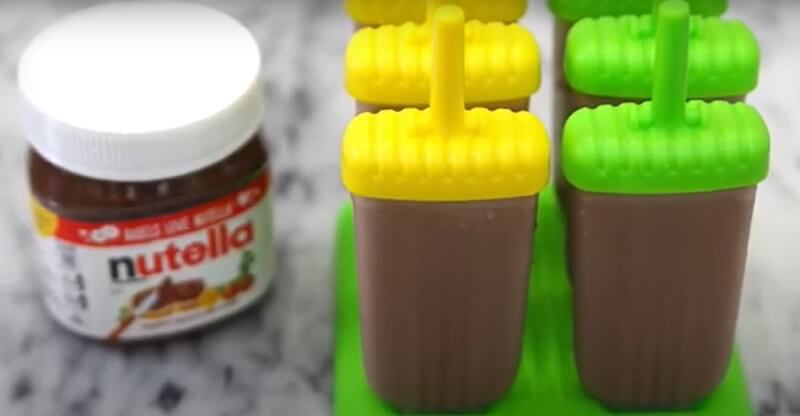 Nutella Popsicles Recipe